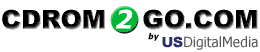 CDROM2GO, is the leader in full service CD and DVD duplication and replication from concept through production to your doorstep. Providing comprehensive product lines from CDR & DVD R media, CDR & DVDR duplication equipment, CD towers, CD printers, printer cartridges, CD packaging, CD labels & more.